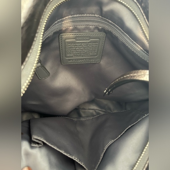 Coach Brooke Metallic Hobo Shoulder Bag - Picture 5 of 7